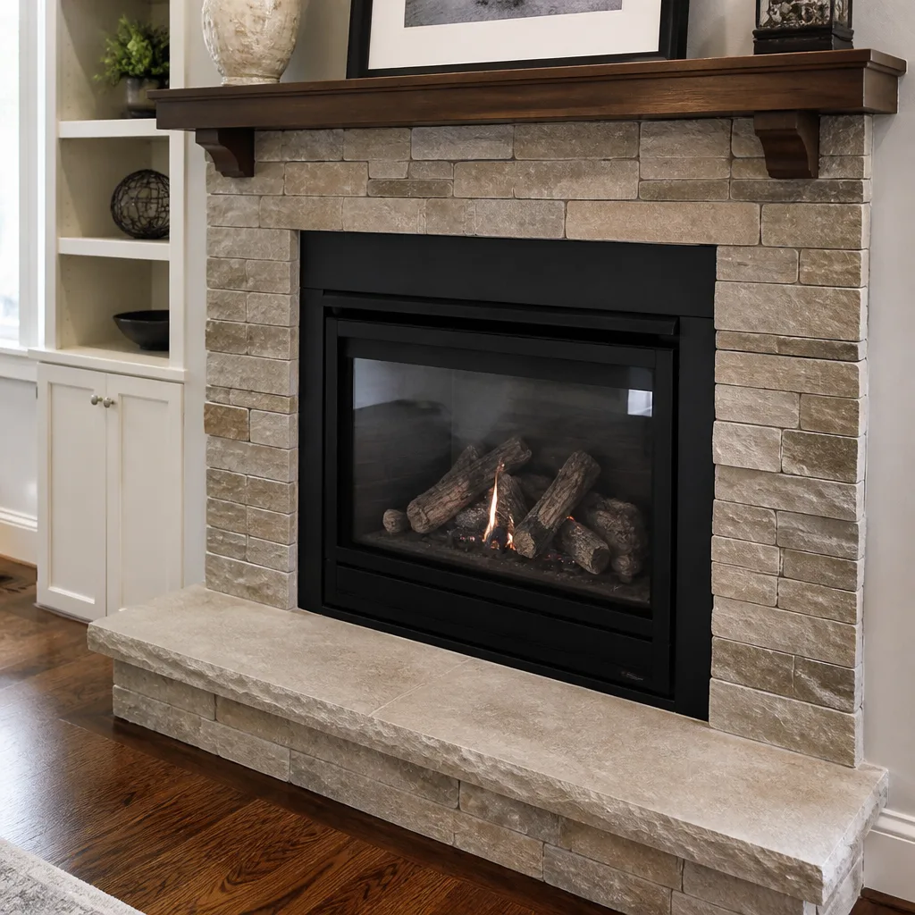Gas fireplace service